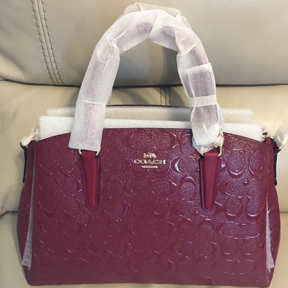 Coach Sage Carryall Purse in Signature Leather